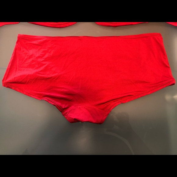 CHARADE/ Hot Red Two Piece Bikini - Picture 4 of 7